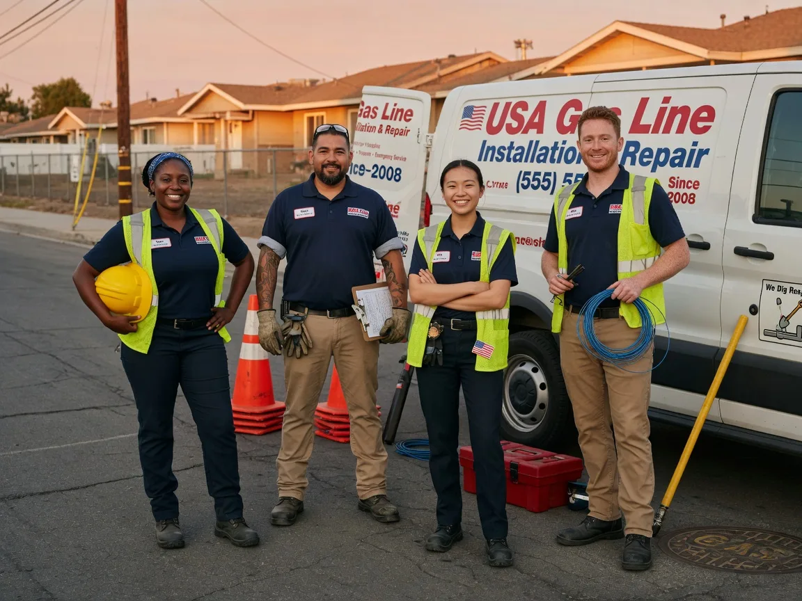 Gas Line Installation company in Wamsutter, WY